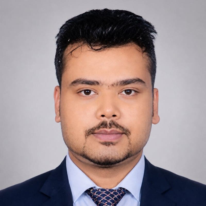 Portrait of Amar Jyoti Bairagi